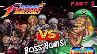 Kaiser Knuckle (1994) | King of Fighters *Bosses* VS The General! | Part 2