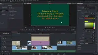 Davinci Resolve Tutorial 113 Fusion Text The Shading Tab