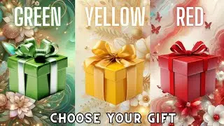 Choose your gift 🎁💝🤩🤮|| 3 gift box challenge | Green, Yellow & Red 