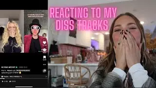 reacting to my diss tracks….. (i spilled the tea)