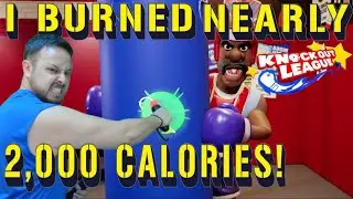 VR FITNESS CHALLENGE: I Set A GLOBAL RECORD In Knockout League HEAVY BAG