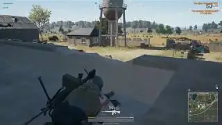 Крутое приземление на крышу PLAYERUNKNOWN S BATTLEGROUNDS   PUBGPLAYERUNKNOW