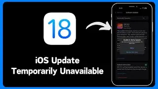 Fixed✔️: iOS Update Temporarily Unavailable Try Again Later