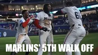 Josh Bell Hits a Walk Off Single in 10th vs Brewers After Good Bunt from Christian Bethancourt!!