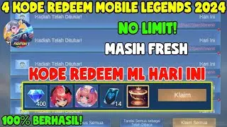 NO LIMIT 4 KODE REDEEM ML HARI INI KODE REDEEM MOBILE LEGENDS KODE REDEEM ML TERBARU AGUSTUS 2024