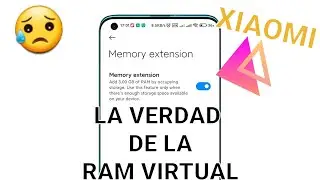 EL PROPÓSITO DE LA RAM VIRTUAL en Xiaomi  ( Xiaomi más rápido?)