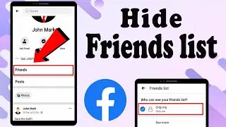 How to Hide Facebook Friends List 2021