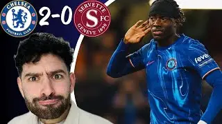 Chelsea 2-0 Servette | Noni FURIOUS after goal ! | Nkunku penalty earns Chelsea a GREAT result !