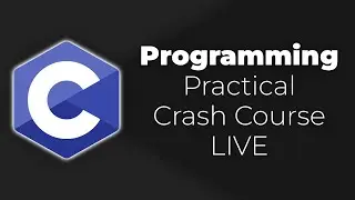 C programming language live practical crash course for beginners 3