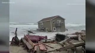 Questions remain after beachfront homes collapse on the Outer Banks