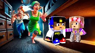 НЕ БЕГИ В 3 ЧАСА НОЧИ ИЗ ДОМА ЗЛЫХ РОДИТЕЛЕЙ SCHOOLBOY RUNAWAY в МАЙНКРАФТ ВИДЕО ТРОЛЛИНГ MINECRAFT