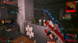 Cyberpunk 2077 First Battle Game Play  [ HDD PC]