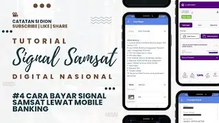 CARA BAYAR SIGNAL SAMSAT LEWAT MOBILE BANKING