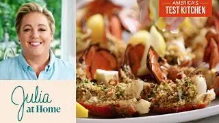 Easy and Delicious Grilled Lobster Tails | Julia At Home (S4 E5)