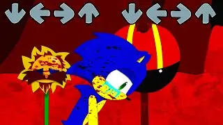 Sonic EXE Friday Night Funkin be like + Sonic KILLS Dr.Eggman + Tails - FNF