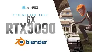 Powerful GPU Render Farm for Blender & Cycles Render with 6x RTX 3090 | iRender Cloud Rendering