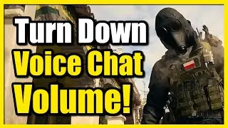 How to Turn OFF or Down Voice Chat Volume in Cod Modern Warfare 3 (Quick Method)