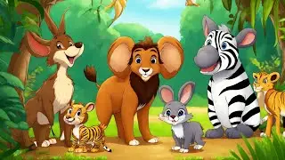 Animals Dance Song 2 | Farm Animals Cartoon for Kids | Beep Beep Cars Nursery Rhymes & Kid Songs
