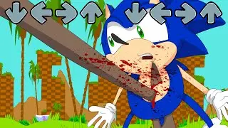 HORROR Sonic Friday Night Funkin be like VS Tails + DEATH Sonic - FNF