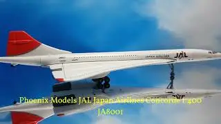 ✈ Phoenix Models, JAL Japan Airlines, JA8001, Concorde, 1:400 ✈