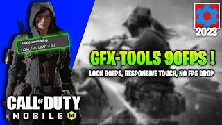 HOW TO GET 90FPS & FIX FPS DROPS IN COD MOBILE | GFX-TOOLS CODM 2023 | SET EDIT