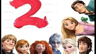 Не просто дружба... 2 серия. (Эльза, Джек, Рапунцель, Анна, Мерида, Иккинг, Лиана)