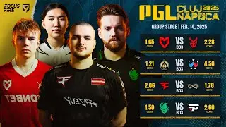 FaZe Clan vs Eternal Fire , Falcons vs paiN | PGL Cluj Napoca 2025 [FIL]