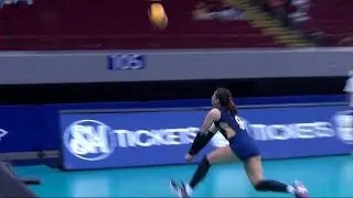 Jennifer Nierva makes big save | UAAP Season 84 Women's Volleyball