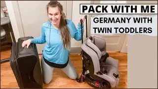 PACK WITH ME FOR A TRIP | EUROPE TRAVEL 2021 | INTERNATIONAL TRAVEL DURING COVID WITH TWIN TODDLERS