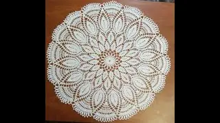 Красивая салфетка крючком (часть 1)