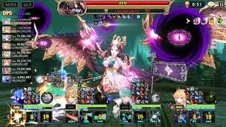 King's Raid - World Boss 3 - Esker Chrisha -  2.3T Damage + Gear and Perks