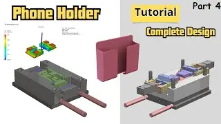 How to make Mold Design Slider with Hydraulic - Phone Holder