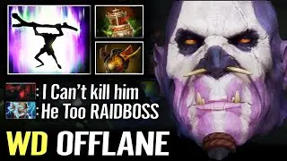 Super Raidboss Early Game Offlane Witch Doctor Spirit Vessel + Crimson Guard