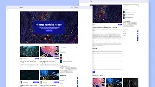 How To Create a Blog Website using HTML CSS and JavaScript | Step by Step | Responsive website