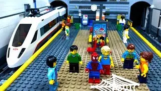 LEGO Cartoons 🔴 WARNING! Metro 🚇 Spider-Man - Super Hero