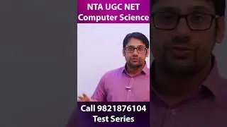 NTA UGC NET Computer Science Best Test Series - Call 9821876104