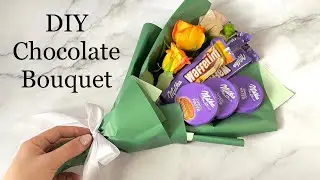 DIY Chocolate Bouquet | Deliciously Crafty Gift Idea | Handmade Bouquet | Candy Bouquet
