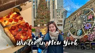 NYC Vlog ep.3 | Rockefeller Center • Prince Street Pizza • Wall Street • Nowon