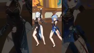 Shenhe & Ganyu Emergency Dance | Genshin Impact [MMD]