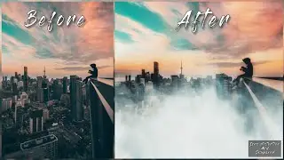 snapseed manipulation latest | cloud manipulation | latest snapseed photo editing | lens distortion