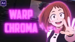 After Effects - AMV Tutorial : Warp Chroma Effect