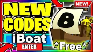 2021 ALL NEW BUILD A BOAT FOR TREASURE CODES! Roblox Build A Boat For Treasure