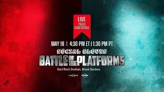 Deji VS Vinnie Hacker Press Conference - Social Gloves #BattleofthePlatforms