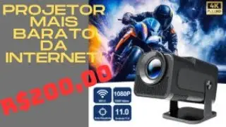 Unboxing Projetor HY320 Magcubic, mais barato da internet. Apenas R$200,00