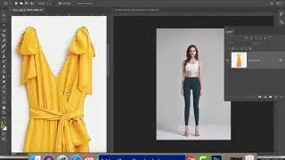 Fashion Designing Using Photoshop - FREE DEMO - Replace & Adjusting dress on female