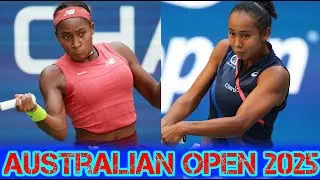 Coco Gauff vs Leylah Fernandez .. Highlights .. R3 .. AO 2025