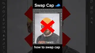 swap cap - photoshop tutorial 