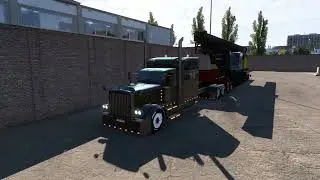 Euro Truck Simulator 2 Теперь со сцеплением, поставил слабый движёк, что бы тяжесть чувствовала маши