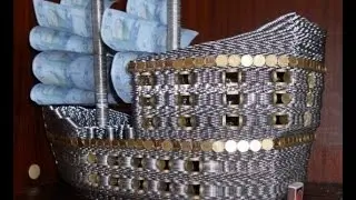 Young Ukrainian Builds Awe Inspiring Miniature Frigate with 17,000 Coins 1