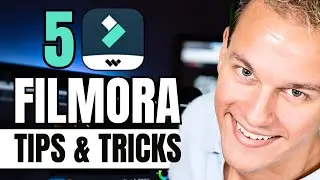 🎬WonderShare Filmora 5 BEST Video Editing TIPS & TRICKS in 2024